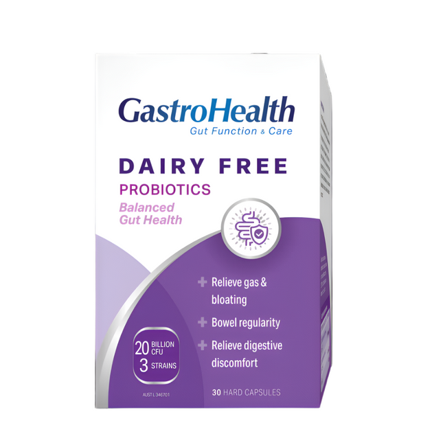 Naturopathica Gastrohealth Daily Probiotic Dairy Free 20 Billion 30 Capsules