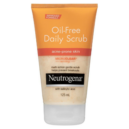 Neutrogena Oil Free Daily Scrub 125ml - OhYouLuckyDuck.com.au