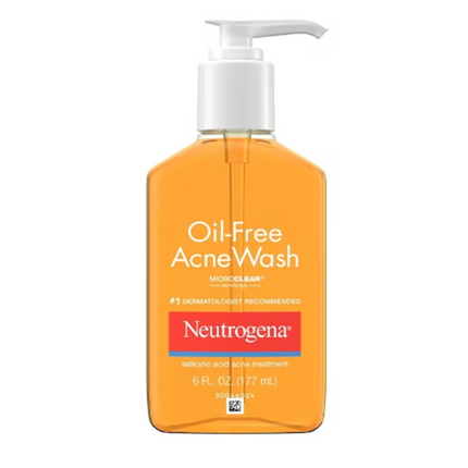 Neutrogena Oil Free Acne Face Wash - 175ml - OhYouLuckyDuck.com.au