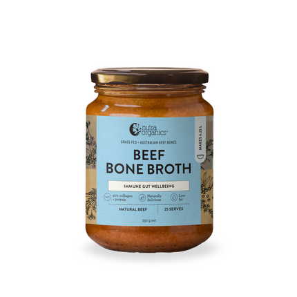 Nutra Organics Beef Bone Broth Concentrate Natural Beef 250G