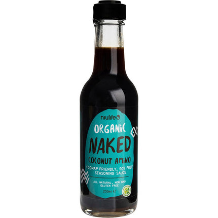 Niulife Organic Naked Coconut Amino Sauce Naked 250mL
