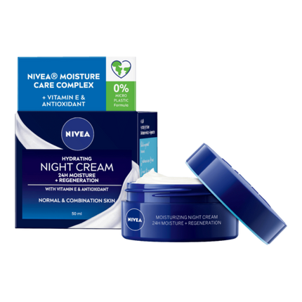 Nivea Regenerating Rich Night Cream for Normal Skin 50ML
