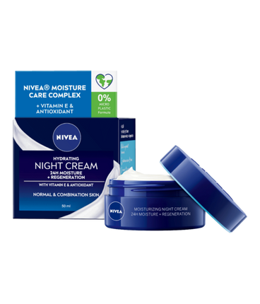 Nivea Regenerating Rich Night Cream for Normal Skin 50ML