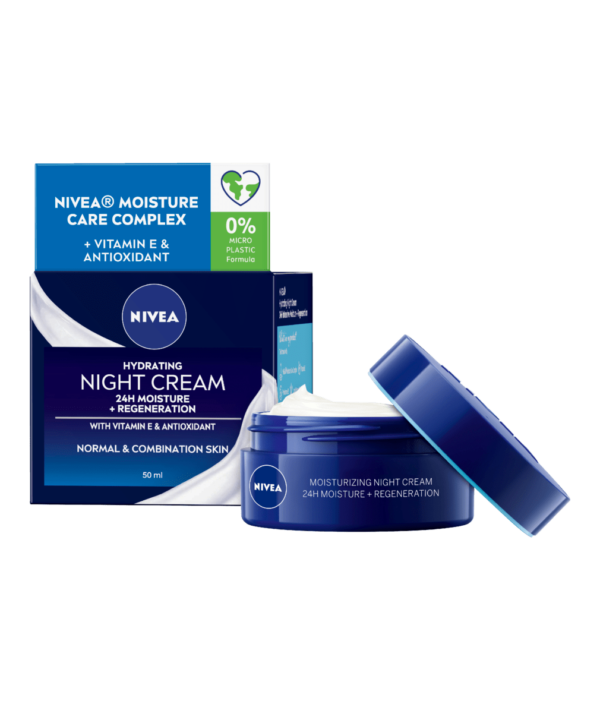 Nivea Regenerating Rich Night Cream for Normal Skin 50ML