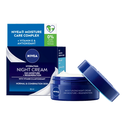 Nivea Regenerating Night Cream for All Skin Types 50ML