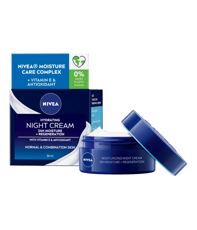 Nivea Regenerating Night Cream for All Skin Types 50ML