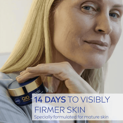 Nivea Q10 Power Anti Wrinkle Plus Replenishing Mature Night Cream - OhYouLuckyDuck.com.au