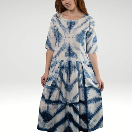 Zoha Online Noreen Shibori Dress