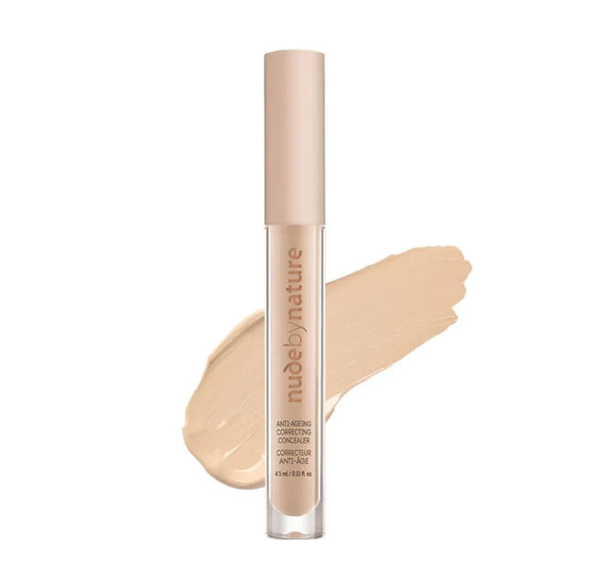 Nude By Nature Anti-Ageing Correcting Concealer 01 IVORY - OhYouLuckyDuck.com.au