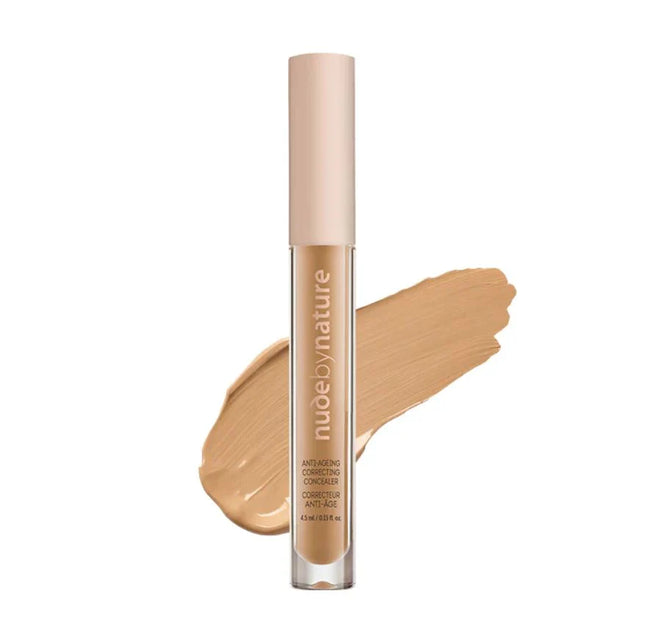 Nude By Nature Anti-Ageing Correcting Concealer 04 ROSE BEIGE - OhYouLuckyDuck.com.au