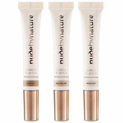 Nude By Nature Contour Liquid Trio - OhYouLuckyDuck.com.au