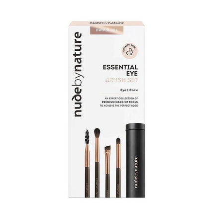 Nude By Nature Essential Eye Brush Set - OhYouLuckyDuck.com.au