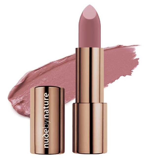 Nude By Nature Moisture Shine Lipstick 03 Dusty Rose - OhYouLuckyDuck.com.au