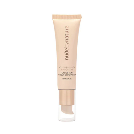 Nude by Nature Moisture Infusion Foundation 30ml N3 Almond - OhYouLuckyDuck.com.au