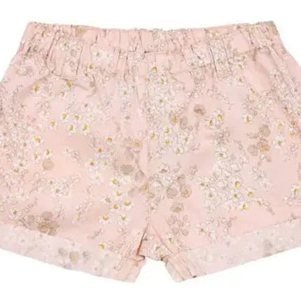 TOSHI Baby Shorts Steph Floral Print in Blush Size 0