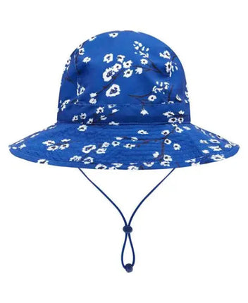 Flora Blue Blooms Sun Hat