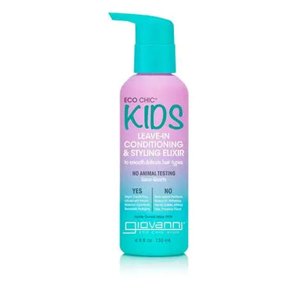 Giovanni Eco Chic Kids Leave In Conditioning Elixir 133ml
