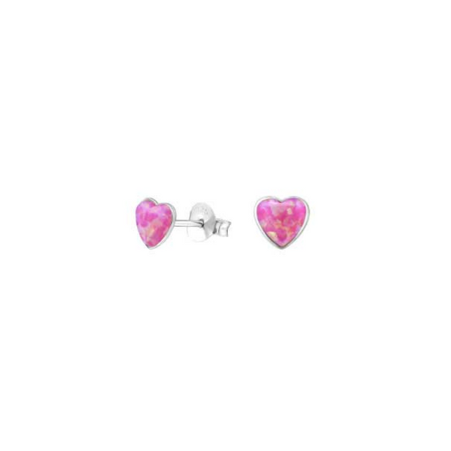 Rossan Fe4563Bg Opal Heart Bubblegum