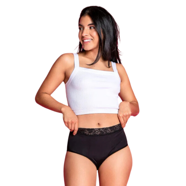 Pelvi Leakproof Full Brief Black X-Large
