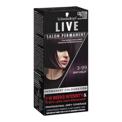 Schwarzkopf  Live Salon Permanent 3.99 Deep Violet