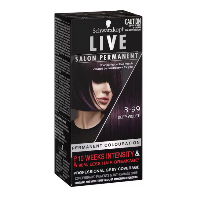 Schwarzkopf  Live Salon Permanent 3.99 Deep Violet