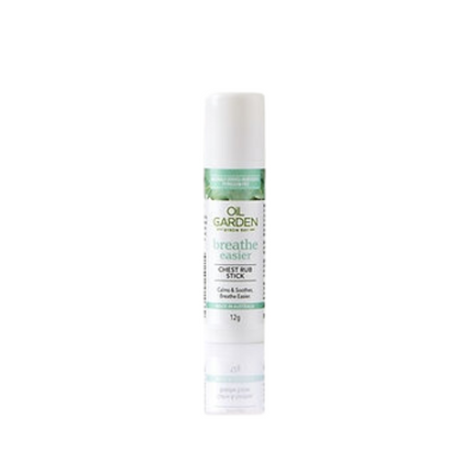 Oil Garden Breathe Easier Chest Rub Stick 12G