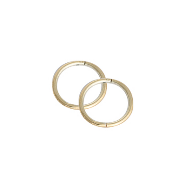 Adnohr 22Ct Gold Sleeper Plain Mini Facet 1