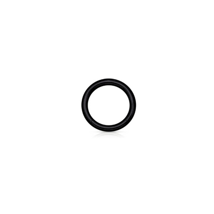 Rossan Ear Hinged Ring Black Cz10Mm