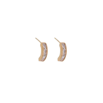 Rossan Fe4195 Five Stone Hoop Cz