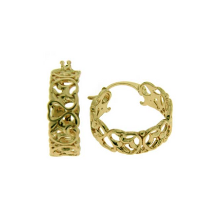 Rossan Fe4314 Filigree Hoop