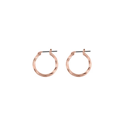 Rossan Fe4310R 19Mm Hoop Rose Gold