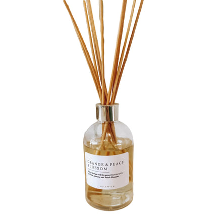 Milkwick Orange And Peach Blossom Reed Diffuser 200ml