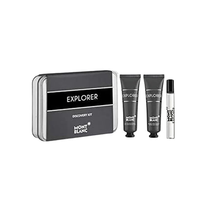 Mont Blanc Explorer Travel Kit 3pc 7.5Ml EDP + After Shave Balm + Shower Gel - OhYouLuckyDuck.com.au