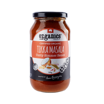 Ozganics Curry Sauce Tikka Masala 500G