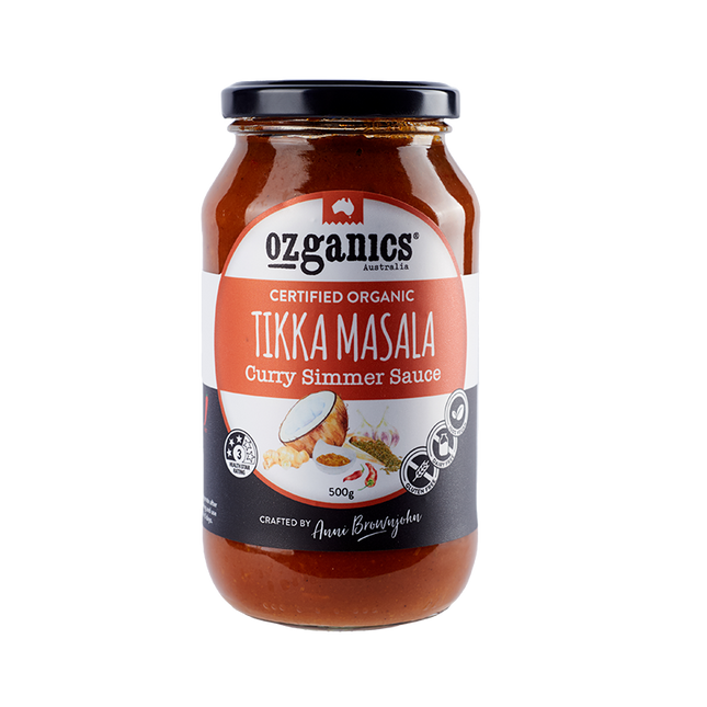 Ozganics Curry Sauce Tikka Masala 500G