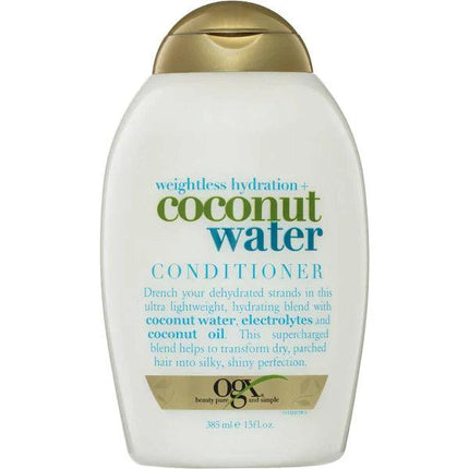 Ogx Conditioner Coconut Water 385mL - OhYouLuckyDuck.com.au