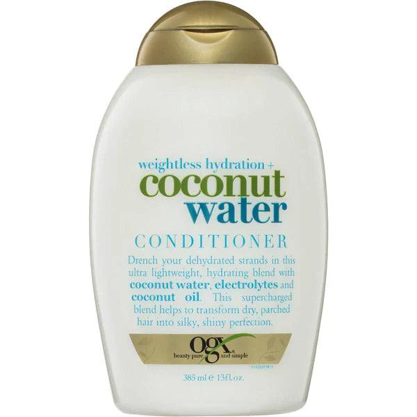 Ogx Conditioner Coconut Water 385mL - OhYouLuckyDuck.com.au
