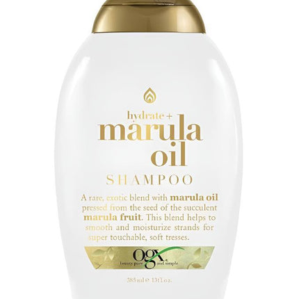 Ogx Shampoo Hydrate + Marula Oil 385mL - OhYouLuckyDuck.com.au