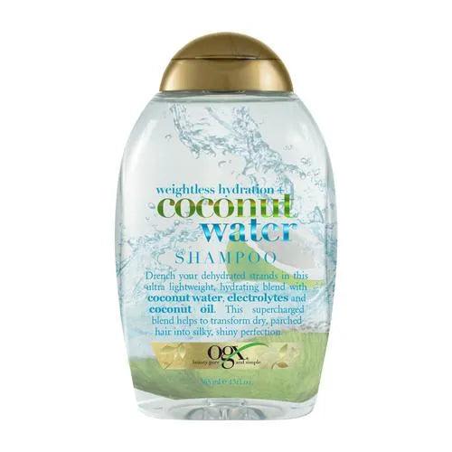 Ogx Shampoo Weightless Hydration + Coconut Water 385mL - OhYouLuckyDuck.com.au