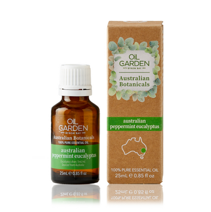 Oil Garden Aust Bot Peppermint Eucalypt 25ml - OhYouLuckyDuck.com.au