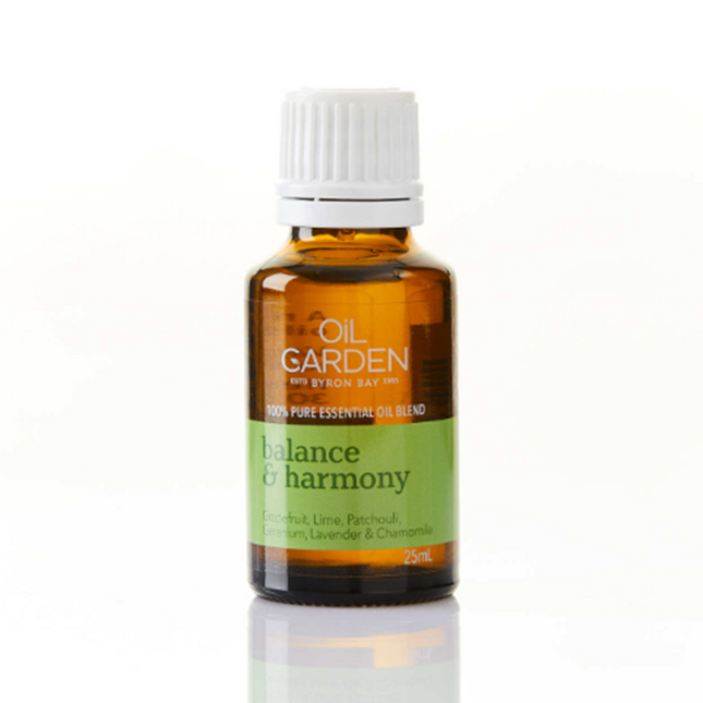 Oil Garden Essential Oil Blend Balance & Harmony 25ml - OhYouLuckyDuck.com.au