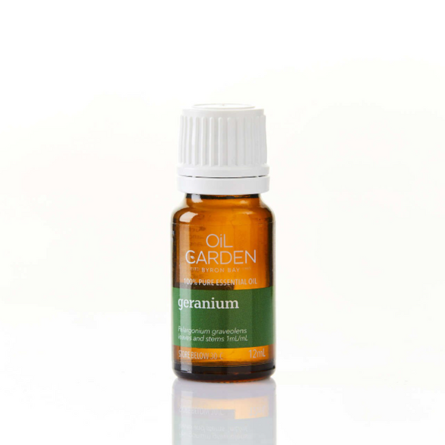 Oil Garden Essential Oil Geranium 12ml - OhYouLuckyDuck.com.au