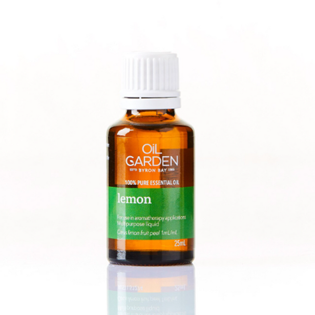 Oil Garden Lemon Pure Essential Oil 25ml - OhYouLuckyDuck.com.au