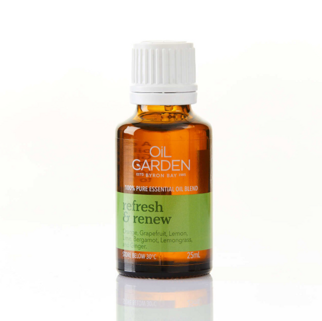 Oil Garden Refresh & Renew Essential Oil Blend 25mL - OhYouLuckyDuck.com.au