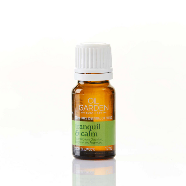 Oil Garden Tranquil & Calm Essential Oil Blend 12mL - OhYouLuckyDuck.com.au