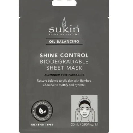 Sukin Oil Balancing Sheet Mask 25 ml - OhYouLuckyDuck.com.au