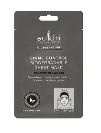 Sukin Oil Balancing Sheet Mask 25 ml - OhYouLuckyDuck.com.au