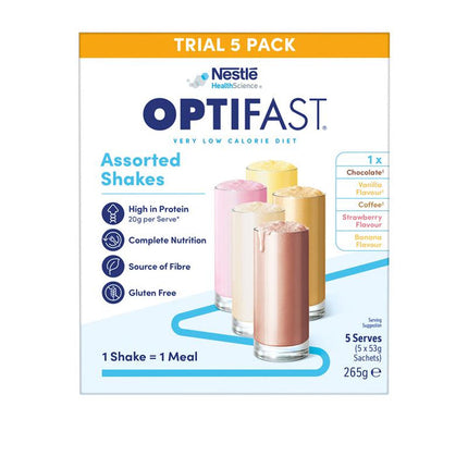 Optifast Vlcd Shake Assorted 5X53g