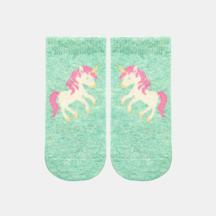 Toshi Ankle Socks Unicorn for Babies 3 to 6 Months