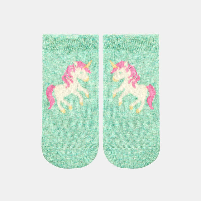 Toshi Ankle Socks Unicorn for Babies 3 to 6 Months